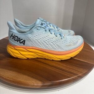 Hoka One One Clifton 8 Women's Running Shoes 1119394-SSIF Size 8.5 B